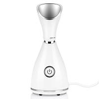 Баня для лица Паровая сауна для лица Nano Ionic Facial Steamer Распариватель для лица Белый