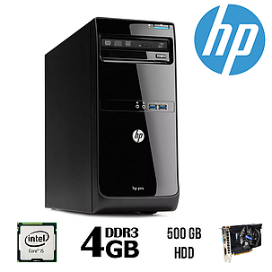 HP Pro 3500 MT / Intel® Core™ i5-3470 (4 (4) ядра з 3.2 - 3.6 GHz)/ 4 GB ddr3 / 500 GB HDD / GeForce GTX550 Ti 1 GB DDR5 192 bit, фото 2