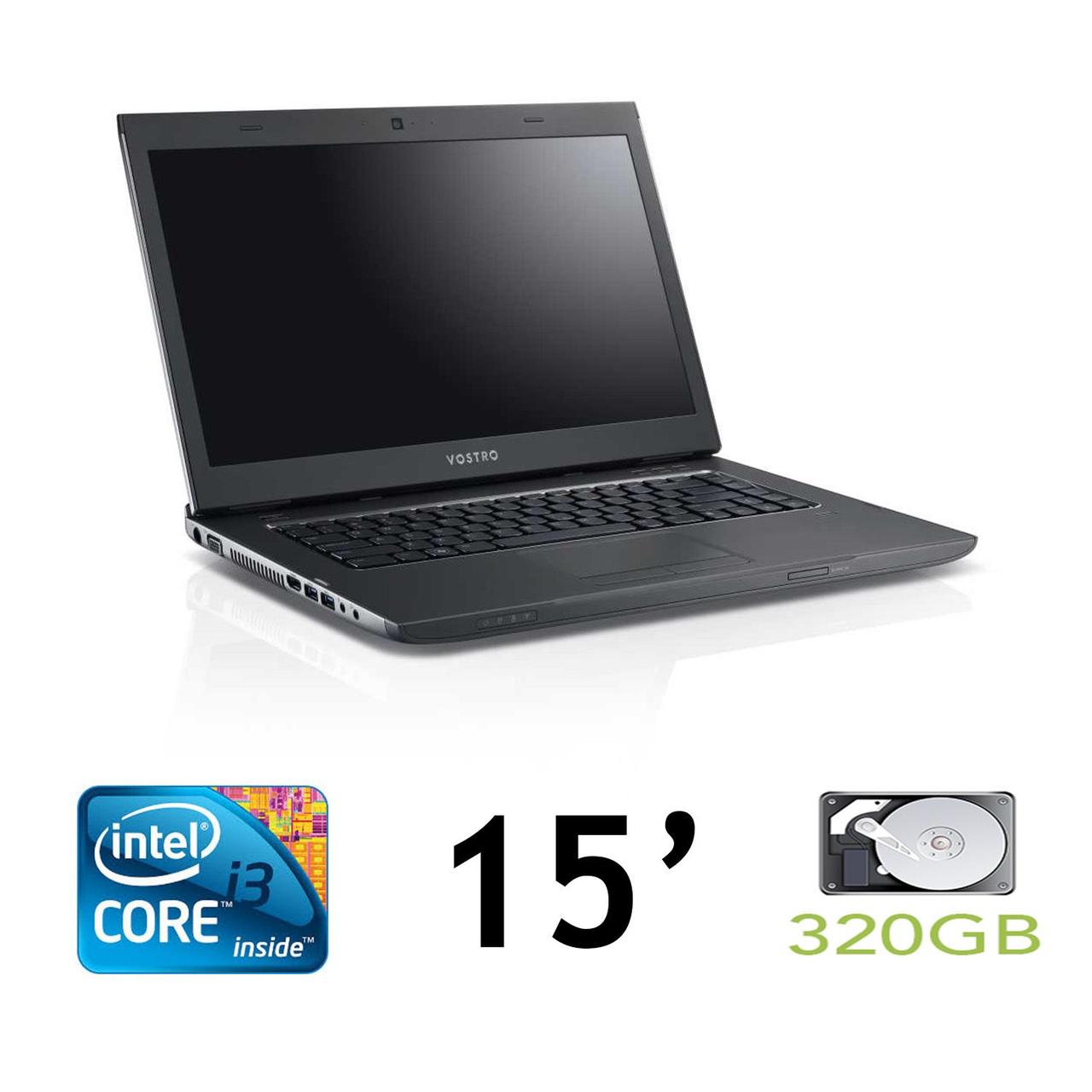 Dell Vostro 3560 / 15"/ Intel Core i3-2370M (2(4) ядра по 2.4GHz) / 320GB HDD / 3GB DDR3 / Intel HD Graphics 3000