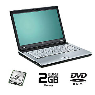 Fujitsu-Siemens Lifebook S7210 / 14.1'' / Intel Core 2 Duo T7250 (2 ядра по 2.0GHz) / 2 GB DDR2 / HDD 120 ГБ / DVD±RW / Вебкамера, фото 1