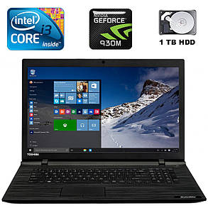 Toshiba Satellite C70 / 17.3' / Intel Core i3-5005U (2(4) ядра, 2.0 GHz) / 8gb DDR3 / 1 TB HDD / nVidia GT 930M / web-cam, фото 2