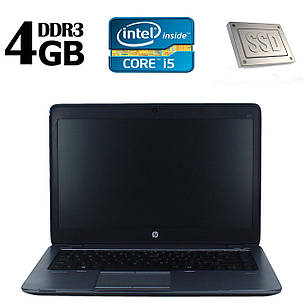 HP 840G1 / 14' / Intel Core I5-4210U (2(4) ядра по 1.7-2.7 GHz) / 4GB DDR3 / 120GB SSD / Windows 8.1 Pro license, фото 2
