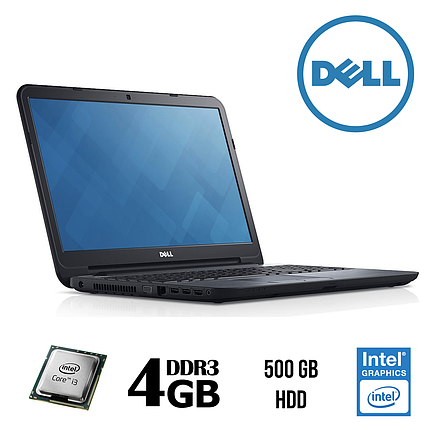 Ноутбук Dell Latitude 3340 / 13.3" / Intel® Core™ i3-4030U (2 (4) ядра по 1,90 GHz) / 4 GB ddr3 / 500 GB HDD/ WEB-Camera / Intel HD Graphics 4400, фото 2