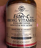 Естер С Solgar Ester-C plus 500 mg Vitamin C 250 капсул, фото 3