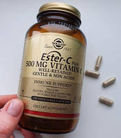 Эстер С Солгар Solgar Ester-C plus 500 mg Vitamin C 250 капсул
