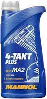 MANNOL 4-Takt Plus 7202 1л напівсинтетичне чотиритактне масло