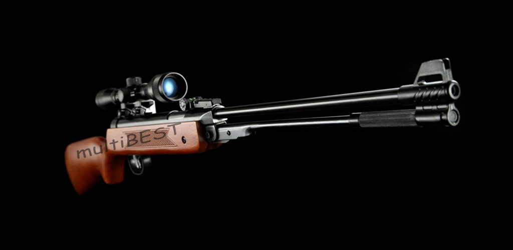 Пневматична гвинтівка PRO Germany WF600 4,5 mm 280 m/s оптика Kandar 4x20, фото 1