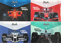 Папка конверт пластиковая на кнопке "Fast & Speed" A4