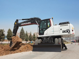 Екскаватор колісний HIDROMEK 200 W, 200 WMH, фото 1