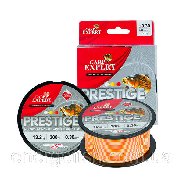 Жилка Carp Expert Prestige Multicolor Teflon 300м 0.25мм 9.5кг