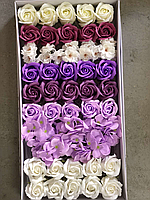 Мильні троянди (мікс № 24) для створення розкішних нев'янучий букетів і композицій з мила