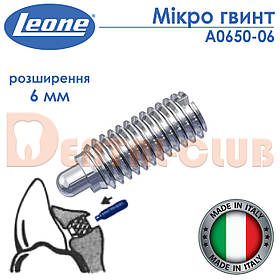 Мікро гвинт для переміщення одного зуба Leone (Леоне) А0650-06