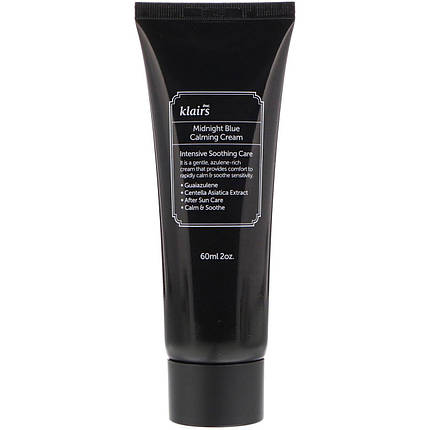 Заспокійливий нічний крем Dear, Klairs Midnight Blue Calming Cream, 60 мл., фото 1