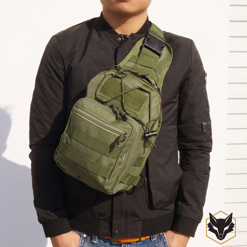 Тактична сумка однолямка репліка EDC SLING olive