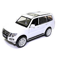 Іграшкова машинка металева «Mitsubishi Pajero 4WD Turbo» Автопром Мітсубісі, білий, 14*5*5 см, (68463), фото 3