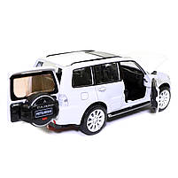 Іграшкова машинка металева «Mitsubishi Pajero 4WD Turbo» Автопром Мітсубісі, білий, 14*5*5 см, (68463), фото 7
