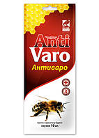 АНТИВАРО (флуметрин-3,6 мг) (10 пластин) - від кліща Вароа у бджіл (термін придатності до 02.2025)