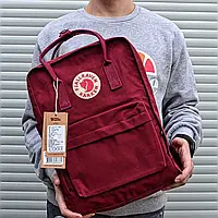 Рюкзак Fjallraven Kanken Classic Бордовий