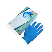 Перчатки нитриловые смотровые б/п Care 365 р.L (100шт/уп)