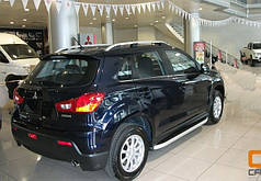 Рейлінги на дах для MITSUBISHI ASX (Мітсубіші ASX) алюмінієві Crown