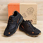 Чоловічі шкіряні кросівки MERRELL Black, фото 5