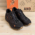 Чоловічі шкіряні кросівки MERRELL Black, фото 7