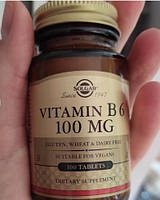 Вітамін Б6 Solgar Vitamin B6 100 мг 100 таблеток