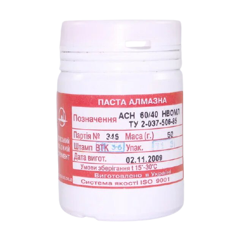Алмазная паста для полировки камня, гранита — Цена в Украине