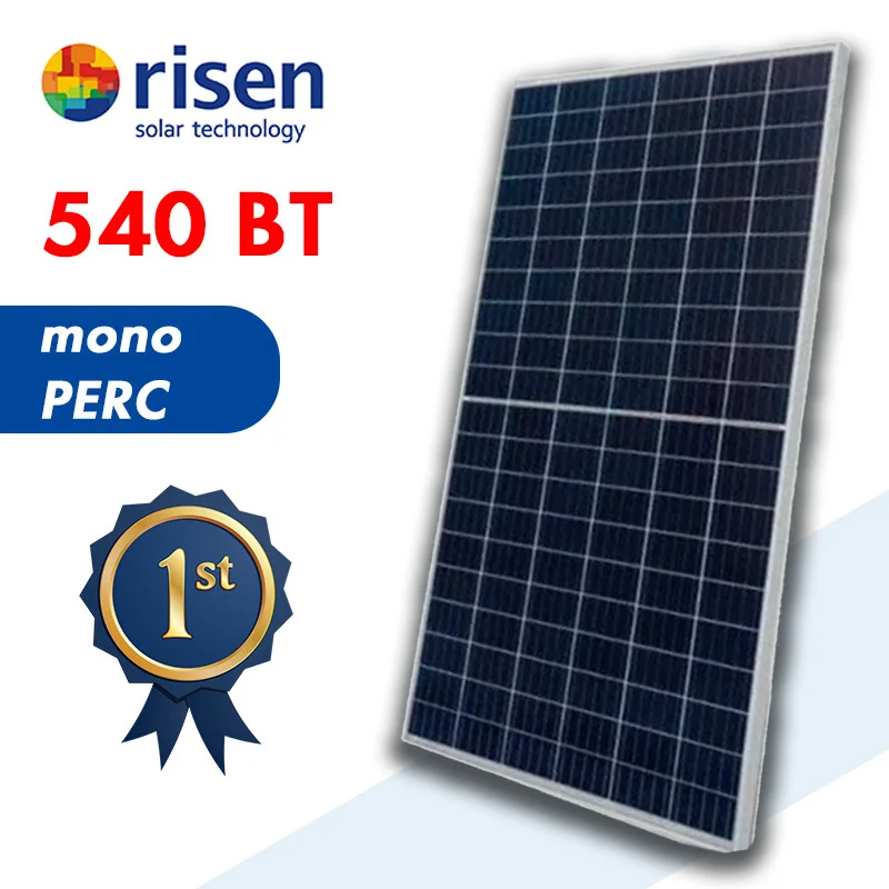Сонячна панель 540 Вт, Risen RSM110-8-540M PERC HC 12BB, фото 1