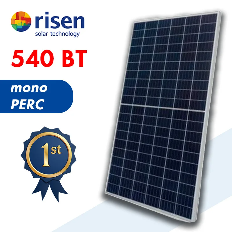 Сонячна панель 540 Вт, Risen RSM110-8-540M PERC HC 12BB