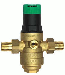 Регулятор тиску  D06F-1B на гарячу воду з вбудованим фільтром Honeywell (Німеччина)