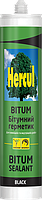 Герметик битумный кровельный Hercul Bitum черный 280мл