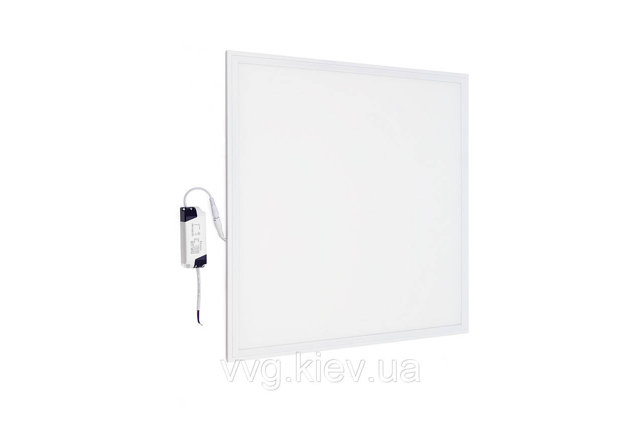 Панель світлодіодна LED PANEL 43 36W 6500K (595х595) opal, DELUX (90015667)