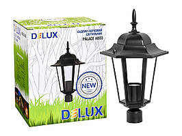 Світильник садово-парковий PALACE A003 60 W E27 чорний, DELUX (90015849)