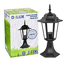 Світильник садово-парковий PALACE A004 60 W E27 чорний, DELUX (90015850)
