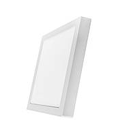 Світильник світлодіодний CFQ LED 10 4100К 24Вт накладної квадрат 220, DELUX (90006819)