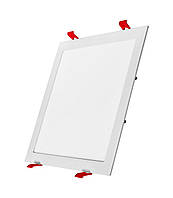 Світильник світлодіодний CFR LED 10 4100К 24Вт квадрат врізний 220, DELUX (90006816)