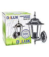 Світильник садово-парковий PALACE A001 60 Вт Е27 чорний/срібло, DELUX (90011333)