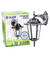 Світильник садово-парковий PALACE A002 60 Вт Е27 чорний/срібло, DELUX (90011338)