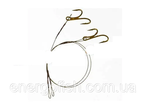 Повідець Wolfram Wizard 7X7. з двійником 6' 6кг 2шт, фото 1