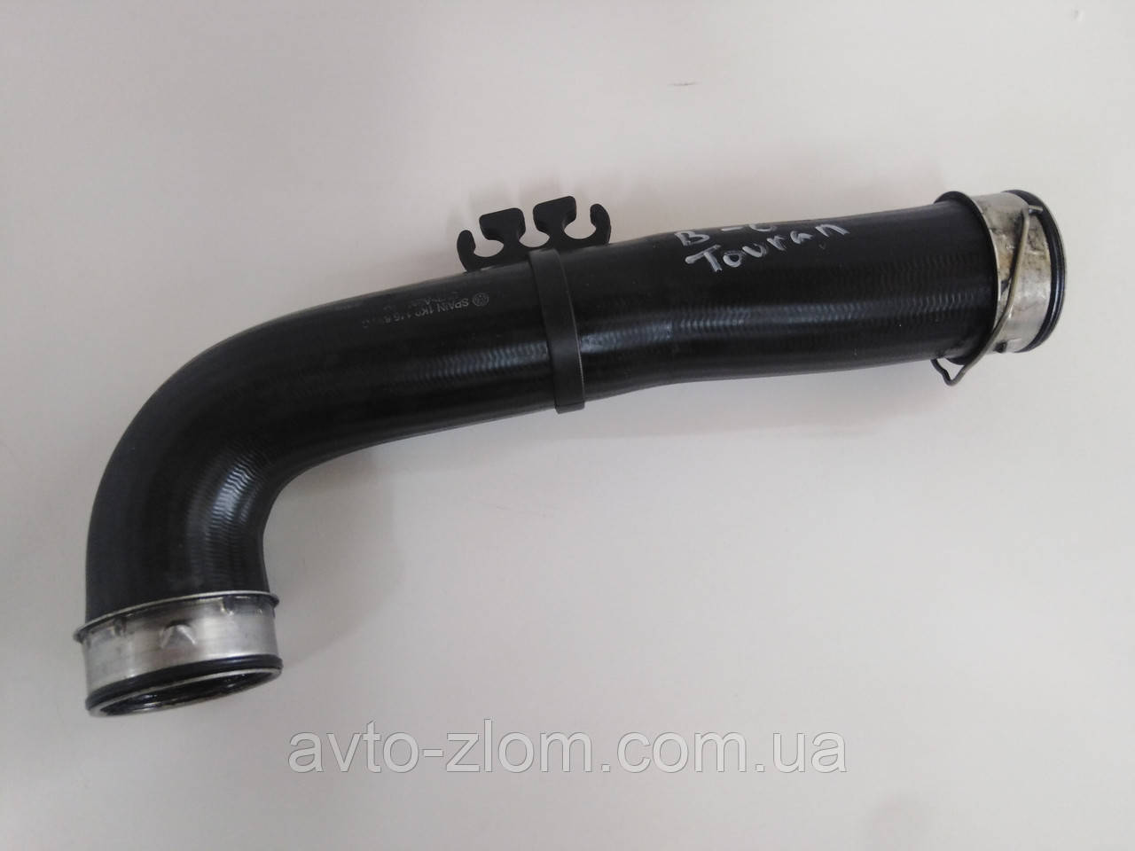 Патрубок інтеркулера Volkswagen Golf 5, Passat B6, Touran 1,9 TDI. 1K0145838N., фото 1