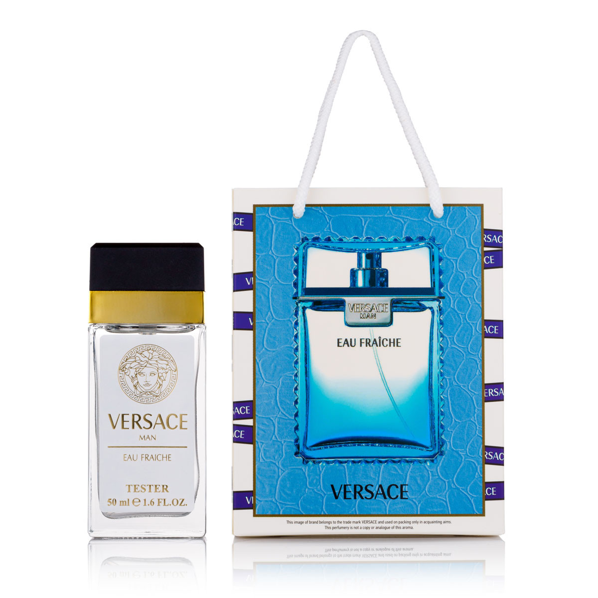Парфум Versace Man eau Fraiche у подарунковій упаковці  50 мл