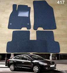 Ворсові килимки на Renault Fluence '09-