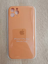 Чохол для Iphone 11 Pro Max Silicone Case Light Orange