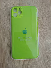 Чохол для Iphone 11 Pro Max Silicone Case Light Green