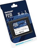 Накопитель SSD 2TB Patriot P210 2.5" SATAIII 3D TLC (P210S2TB25), фото 5