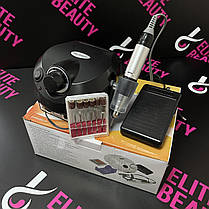 Фрезерна машина для нігтів ZS-601 чорна, фото 4