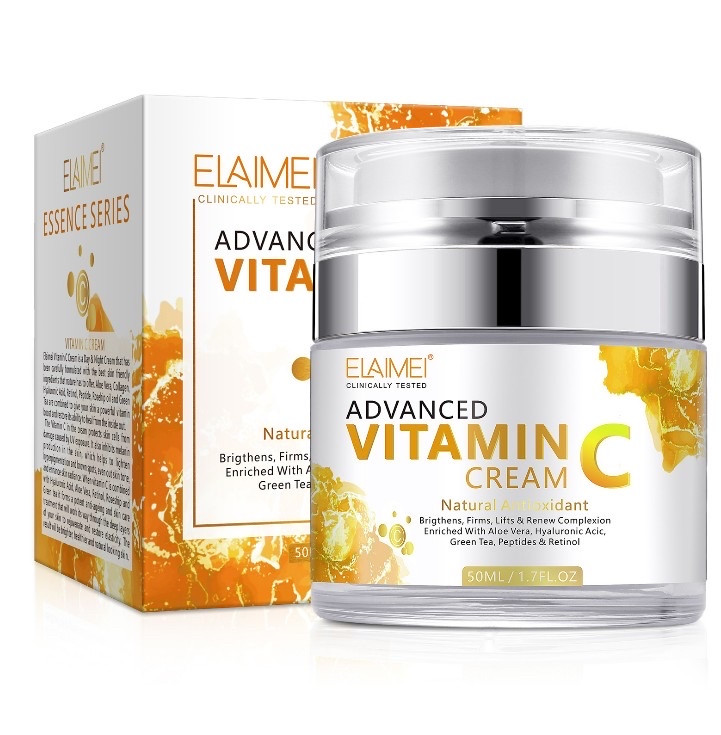 ELAIMEI Advanced Vitamin C Cream відновлювальний активний крем із вітаміном C 50 мл
