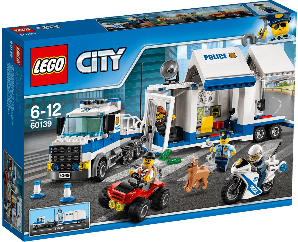 Lego City Мобільний командний центр 60139