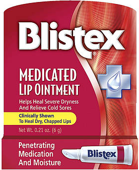 Захисний бальзам для губ Blistex Medicated Lip Ointment 6 г